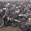 NYPD Shows Photo Of Dozens Of Seized Motorcycles, Dirt Bikes, Quads